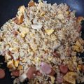Cooksnap Nur Afni Syafinaz semasa beliau membuat Nasi Goreng Butter.