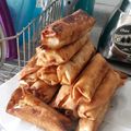 El cooksnap de Kique Chavez cuando hizo Rollo de verduras con atún.