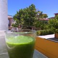 El cooksnap de Mónica Cornejo Benítez cuando hizo Smoothie green.