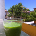 El cooksnap de Mónica Cornejo Benítez cuando hizo Smoothie green.