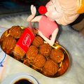 صورة من آلَآء آحًمًدٍ🍩🍜، شاركها بعد تجربة وصفة طريقة عمل كرات اللوتس بطريقتين وبنفس المقادير
