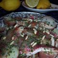 El cooksnap de Dumieira cuando hizo Salmonetes al horno con cebollas y patatas.