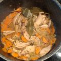 El cooksnap de Gustavo Martinez cuando hizo Patas de pollo en escabeche.