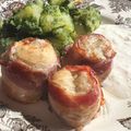Meri Fransz Csilla Cooksnap-ja, amikor elkészítette a(z) Baconbe tekert harcsafilé, spenótos burgonyával, görögjoghurttal receptet.