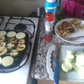 El cooksnap de Eva Tessi cuando hizo Zucchini a la plancha o al disco.
