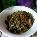 Cooksnap dari Wahyuni Lestari untuk resep Sayur Genjer Terasi Pedas