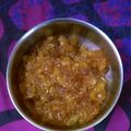 Shukli Rani का कुकस्नैप जब उन्होंने कच्चे पपीते के हलवा (kacche papite ka halwa recipe in Hindi) बनाया था।