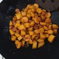 Cooksnap dari Rebecca Muaya untuk resep Tumis Kentang Sosis Asam Manis
