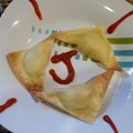 Jose's cooksnap of when they made Chicken Rangoon.
