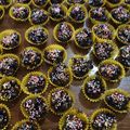 Cooksnap dari linda sari untuk resep Coklat Kacang Cup Mix Springkle #BikinRamadanBerkesan