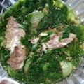 Cooksnap của Điệp Vũ khi họ làm theo món Canh cua rau đay, mồng tơi, mướp