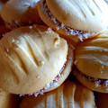 El cooksnap de Catherine Estrella cuando hizo Alfajores de maicena.