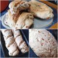 El cooksnap de Mati cuando hizo 🥖Pan casero con chicharrón🥖.