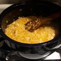 El cooksnap de Gabriela Sanz cuando hizo Risotto de zapallo y pollo, suuuper rico!.