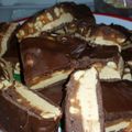 Karrie Chafins's cooksnap of when they made MC's Homemade Snickers.