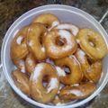El cooksnap de maca cuando hizo Rosquitas (con harina leudante).