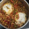 El cooksnap de Juan Alvarez cuando hizo Guisantes con jamón.