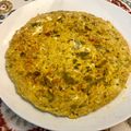El cooksnap de Paloma Díaz cuando hizo Tortilla de verduras de la huerta al plato.