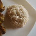 El cooksnap de Saúl Chacón cuando hizo Arroz blanco.