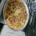 El cooksnap de Santiago Beliera cuando hizo Tarta de puerros y panceta.