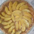 El cooksnap de Natalia Nápoli cuando hizo Tarta de durazno con dulce de leche!!.