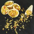 Rafiqua Shama का कुकस्नैप जब उन्होंने पापड़ चाट(papad chaat recipe in hindi) बनाया था।