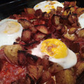 El cooksnap de DelicIANNcook cuando hizo Huevos a la flamenca.