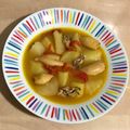 El cooksnap de Jose cuando hizo Patatas con chipirones.