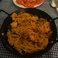 El cooksnap de Analia Riccetto cuando hizo Fideuá Rossejat de marisco con un toque de horno.