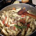 petunia24's cooksnap of when they made 2 - Meat Ziti.