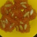 Chhaya Vipul Agarwal's cooksnap of when they made Dish name gajar ka halwa.