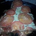 El cooksnap de Araceli cuando hizo Matambre a la pizza al horno.