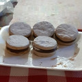 El cooksnap de Cami Delgado cuando hizo Alfajores empolvados.