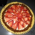 El cooksnap de joana. cuando hizo Tarta de Frutillas 🍓🥧.