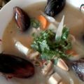 El cooksnap de normitagana (Cocina Chilena Internacional) cuando hizo Paila marina (mariscal).