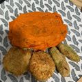 El cooksnap de Mar Gil cuando hizo Libritos de lomo en salsa de piquillos con freidora de aire.
