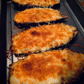 El cooksnap de Laura Cotter cuando hizo Berenjenas rellenas.