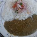 Mumtaz Ramzan's cooksnap of when they made Sabut Masoor daal with rice.