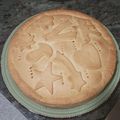 El cooksnap de Adri Varo cuando hizo “Pastel de la abuela”, relleno con crema pastelera de chocolate,.