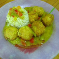 El cooksnap de 67yuki cuando hizo Albóndigas thai de pollo con leche de coco.