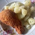 Erka ☺️ Cooksnap-ja, amikor elkészítette a(z) Rántott csirkecomb, mozzarellás friss salátával, rebarbarás dressinggel 🥰 receptet.