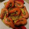 Chun April 的 蒜蓉豆腐蝦 cooksnap