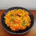 Sonal Modha's cooksnap of when they made વેજ સેઝવાન ફ્રાઈડ રાઈસ (Veg. Schezwan Fried Rice Recipe In Gujarati).