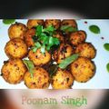 Poonam Singh का कुकस्नैप जब उन्होंने मसूर दाल,के चटपटे लड्डू बनाया था।