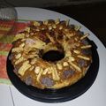El cooksnap de David Sosa cuando hizo Rosca de Pascua rellena de chocolate.