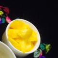 Areeba Muhammed's cooksnap of when they made Mango chunks custard.