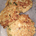El cooksnap de Maria cuando hizo Hamburguesas vegetales con soja texturizada para bebés BLW (+8M).