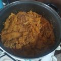 El cooksnap de Agnusdark cuando hizo Chicharrón en salsa roja.