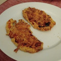 El cooksnap de Carolina Torres cuando hizo Milanesas de pollo en airfryer.