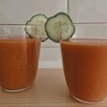 El cooksnap de Lorraine Sánchez cuando hizo Gazpacho Andaluz.